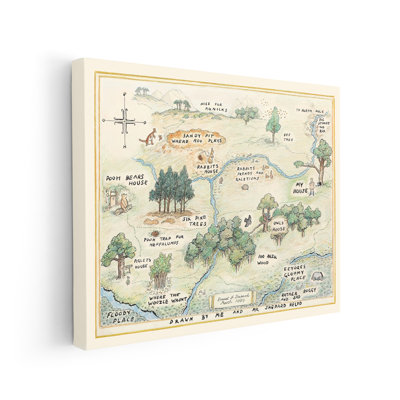 Winnie the Pooh Hundred Acre Wood Sign