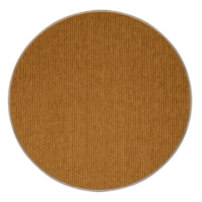 Tapis brun uni lavable à la machine