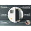 Huldar Glass Flat Wall Mirror