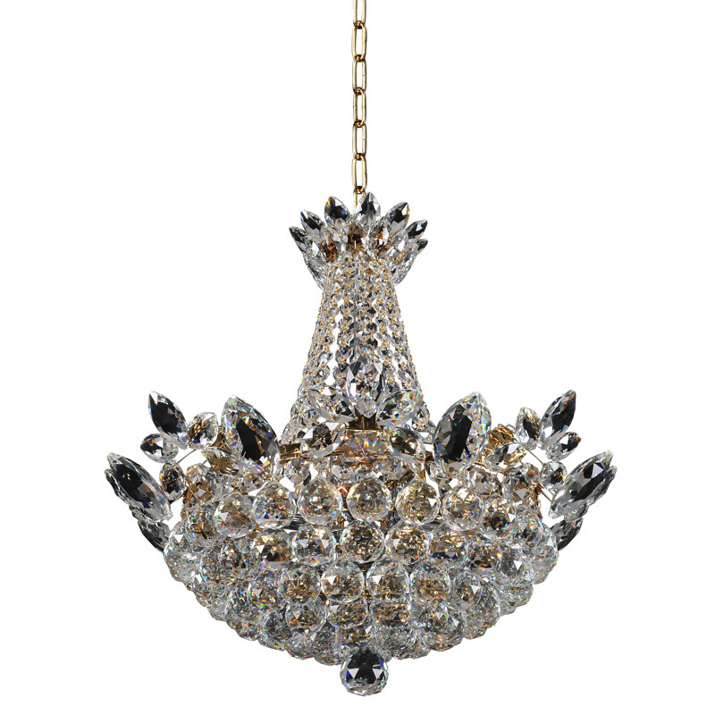 Lustre Treviso 11 LT or 18 carats / transparent Allegri
