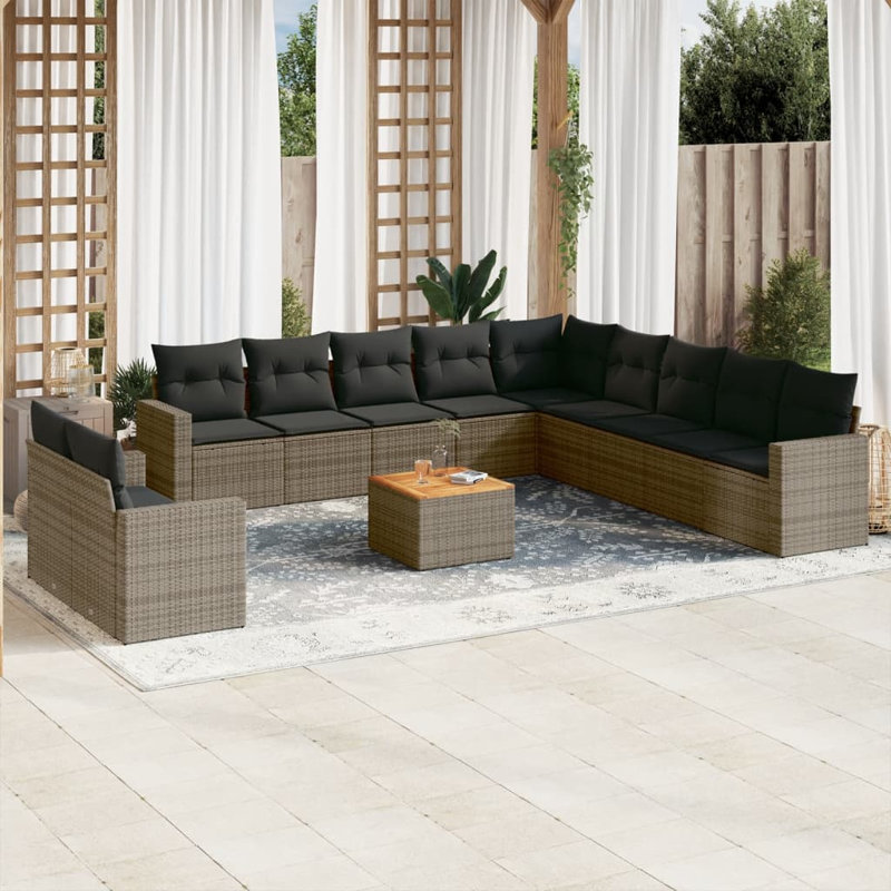 Ensemble de canapé de jardin Vidaxl