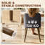 HOMCOM Dining Chairs Set of 2 Linen Upholstered Kitchen Chairs-1733821771