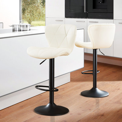 Tabouret de bar pivotant à hauteur réglable et confort moderne