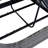 Outdoor Daybed with 5-Position Backrest, Cushions and Iron Frame for Patio or Garden, Frame + Beige Cushion-811644064