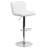 Winnols Contemporary Adjustable Height Barstool with Vertical Stitch Back/Seat-20237639
