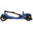 4 Wheel Mobility Scooter With 16-20Mile Driving Range, Lithium Battery, 330Bs Weight Capacity, Front & Rear LED Light, Extension Legroom, Electric-Magnetic Brake System, M2-BLUE-22.5L-125336465