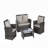 4 Pieces Outdoor Patio Furniture Sets-1837435242