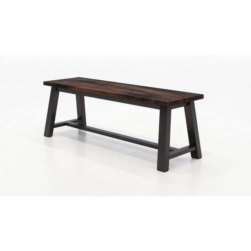 Banc en bois massif, Espresso