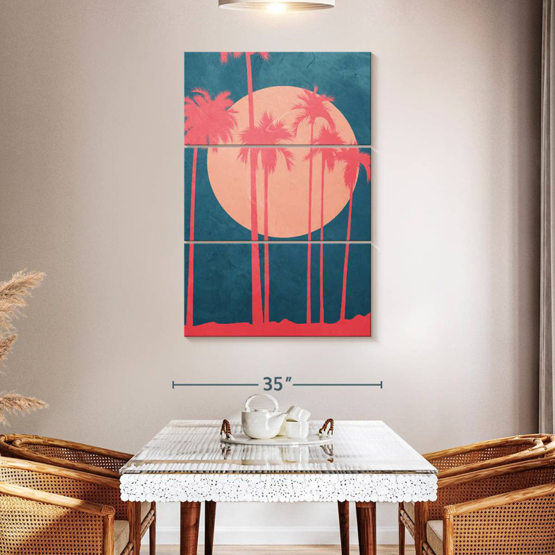 Harnek Les Palms, 50" H x 32" W