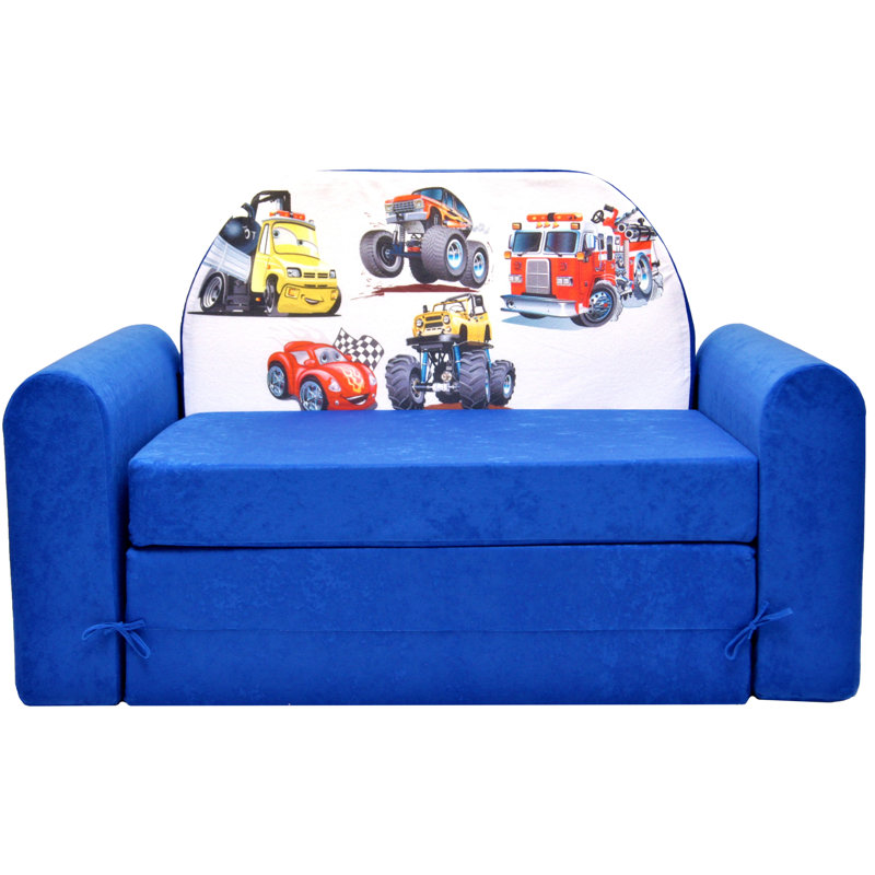 Deschamps Children's Sofa / Sectional, Blue