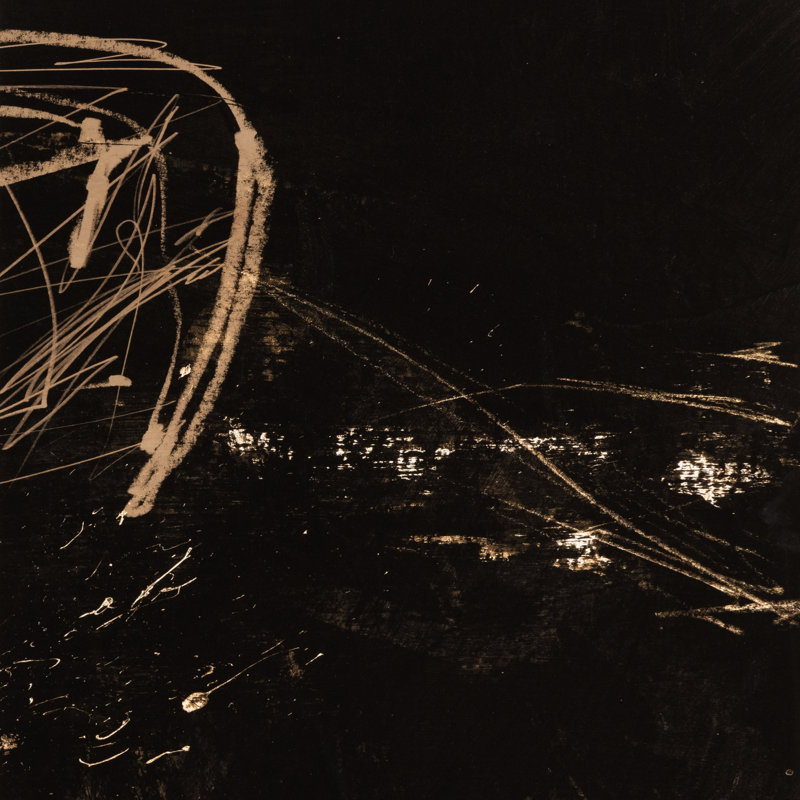 Nero Painting by Dan Hobday, 40" H x 60" W