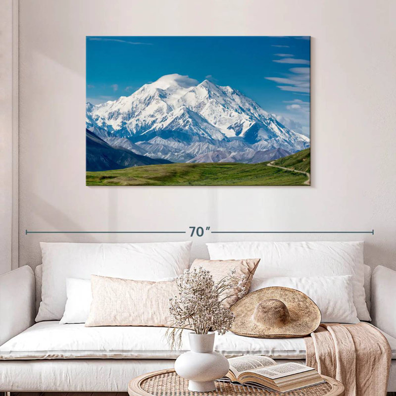 Alvord Mount McKinley Denali, H 30 po x l 45 po