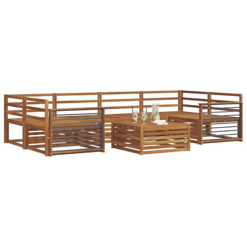 325cm Wide Patio Sectional Set