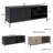 Roomfitters Parkside Credenza Sideboard with Sliding Doors and Built-In USB Power Hub, Light Oak Finish
