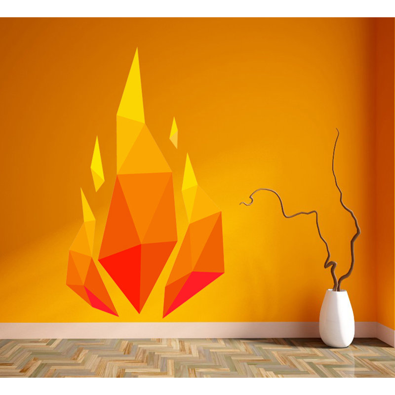 Wall Decal, 46" H x 78" W
