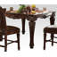 Table carrée à hauteur de comptoir Dall