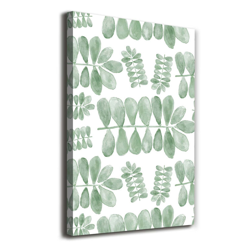 Eucalyptus Leaves - Wrapped Canvas Print
