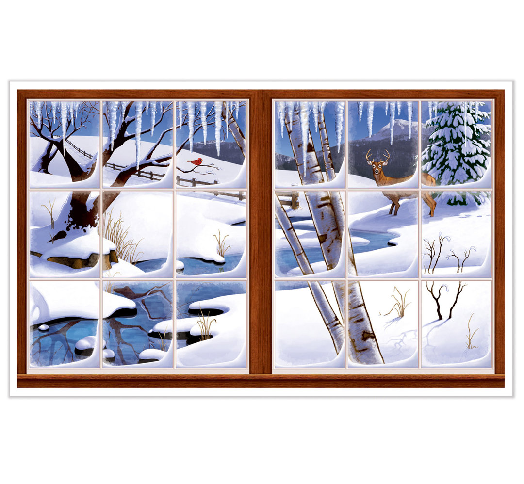 Winter Insta-View (Set of 4) The Holiday Aisle®