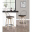 Tabouret de comptoir 26 po Novalee Arabelle-86603829