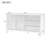 60"W Minimalist Wave-Pattern Sideboard With Functional Storage-111650124