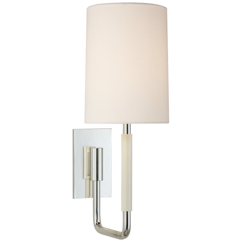 Barbara Barry Clout Small Sconce, Soft Silver