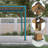 Aluminum Pergola with Adjustable Louvers for Outdoor with Rainproof Canopy-104882010-104882011