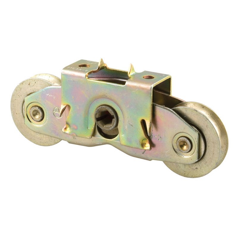 Rouleau tandem unique à roulement à billes en acier à roulement à billes de 1-1 / 4 po à fixation arrière unique (paquet unique)