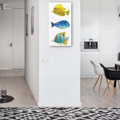 Tropical Trio II by Studio Arts Canvas Art Print