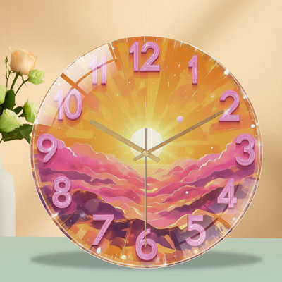 Horloge murale 12 po
