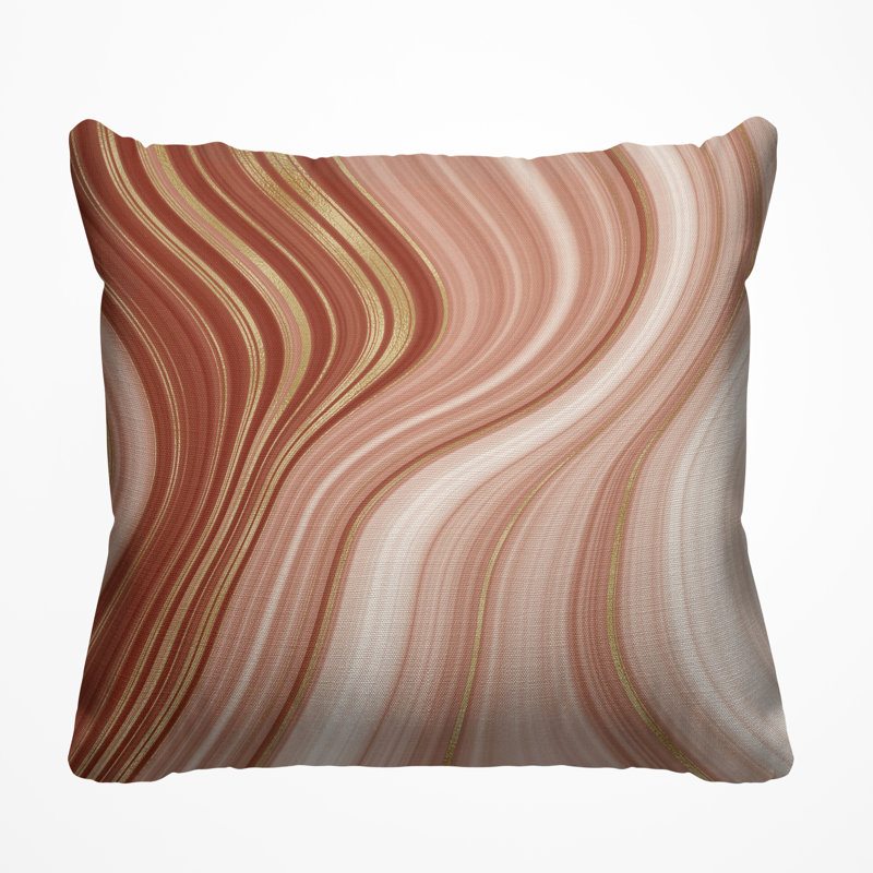 Housse et insert de coussin extérieur d'extérieur, L 17 po x H 17 po, Sable