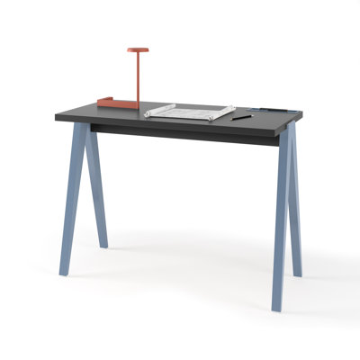 Gundrath Solid Wood Base Writing Desk