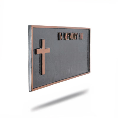 Metal Memorial Plaque/Stone