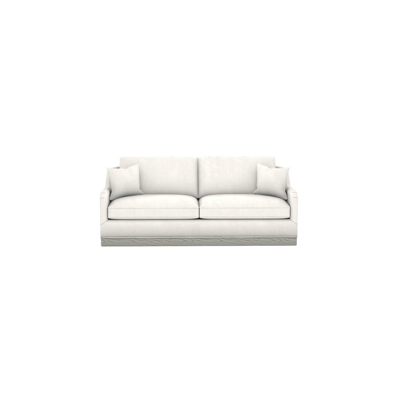 Canapé Fisher, Gris colombe, Neige Tommy