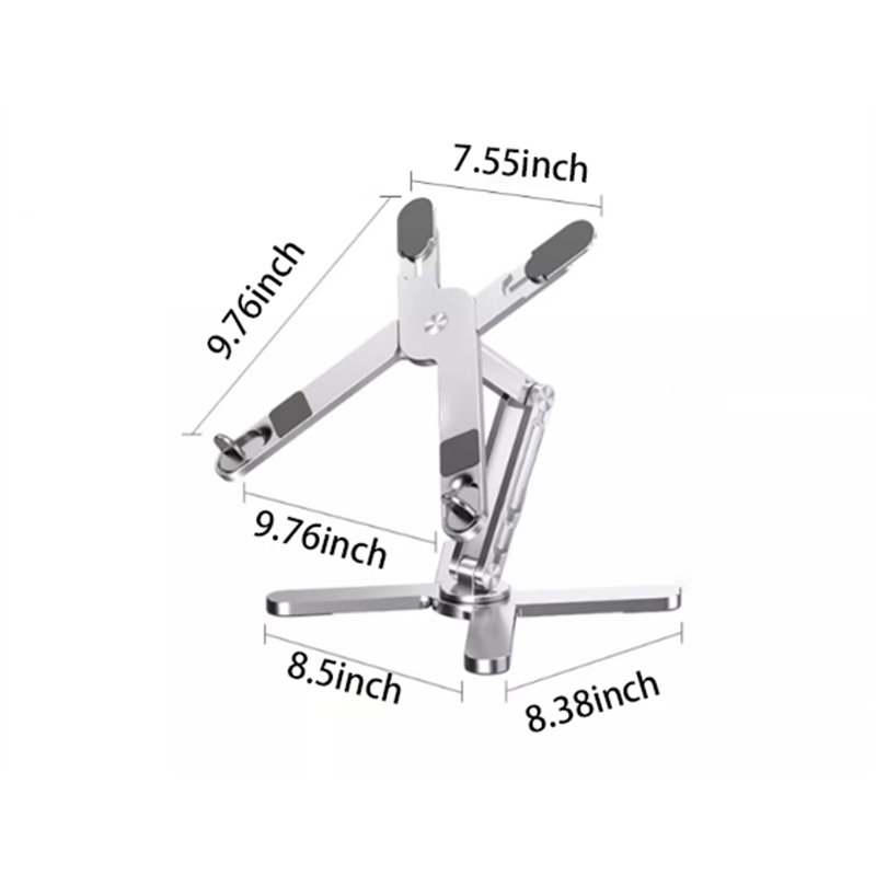 Support pour ordinateur portable, Argent