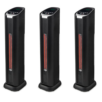 Lifesmart 1500 W 5118 BTU High Efficiency Electric Tower Space Heater