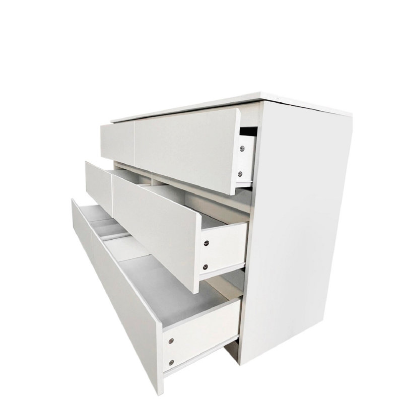 Commode 6 tiroirs pour le couloir de la chambre à coucher