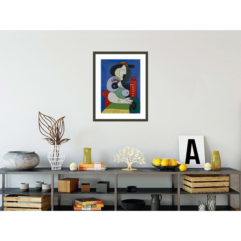 Femme à la montre par Pablo Picasso, H 29,5 po x l 23,2 po