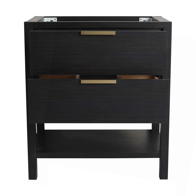 30 Inch Bathroom Vanity Plywood With 2 Drawers