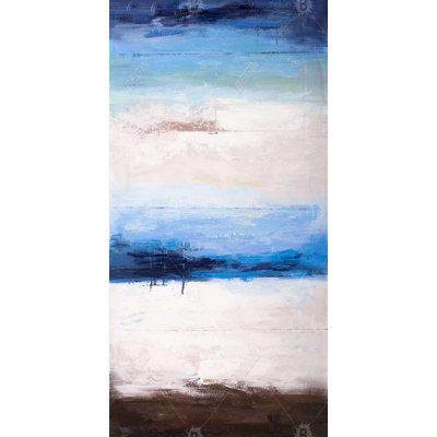 Colors of the beach - 15.75"x31.50" Desk mat