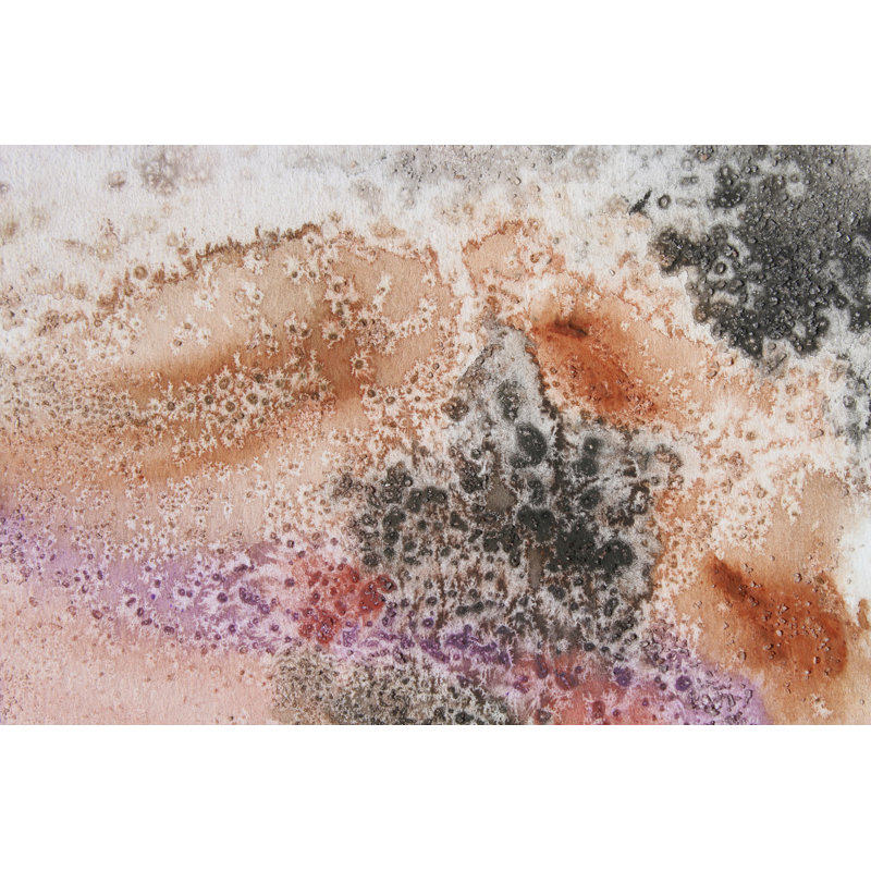 Textured Coast I by Irena Orlov - Painting, 20 cm H x 30 cm W, Wrapped Canvas