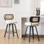 Tabouret de bar et de comptoir pivotant Lucania-377456196-372325214-362399369