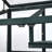 62Inch Height Wood Large Greenhouse Balcony Portable Cold Frame With Wheels And Adjustable Shelves For Outdoor Indoor Use, Forest Green