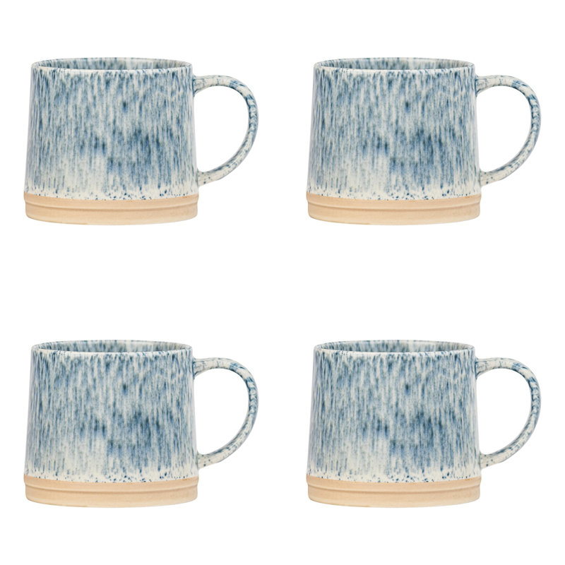 10 grandes tasses Rhea, bleu, Bleu