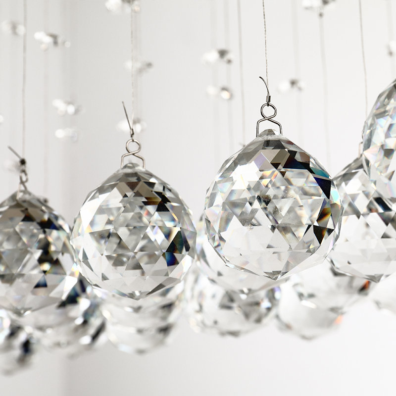 Lustre à intensité variable à 6 lumières l 40 po Kenzo
