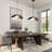 Herdon 1 - Light Matte Black/Gold Pendant