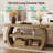 Farmhouse Console Table, 3-tier Wooden Entryway Table With Storage, 63-inch Long Rectangular Sofa Table Behind The Couch For Entrance, Hallway, Living Room (natural)-317424735