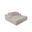 Canapé modulaire modulaire, sièges profonds, canapé rembourré-129225130