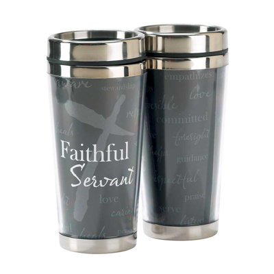 16 oz Tasse de voyage en acier inoxydable