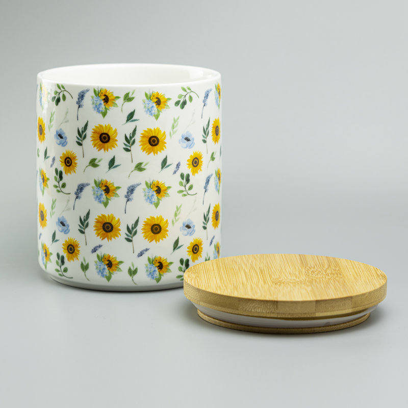 Pot de fleurs Sun, H 5,75 po x l 5 po x P 5 po