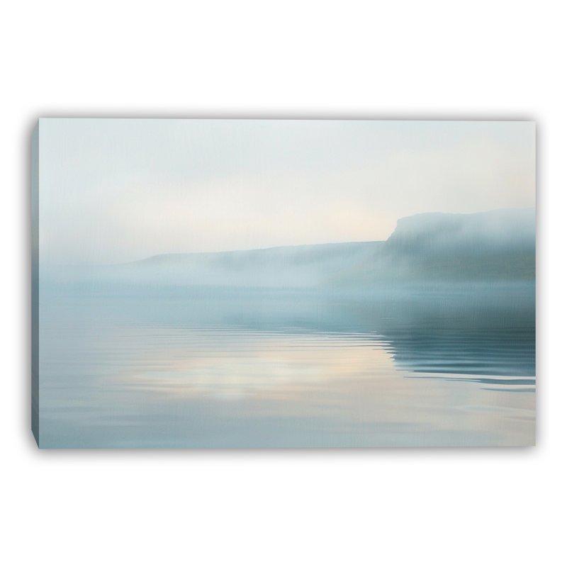 Coastal Sky Drift Wrapped Canvas Wall Art, 12"H x 16"W x 1"D